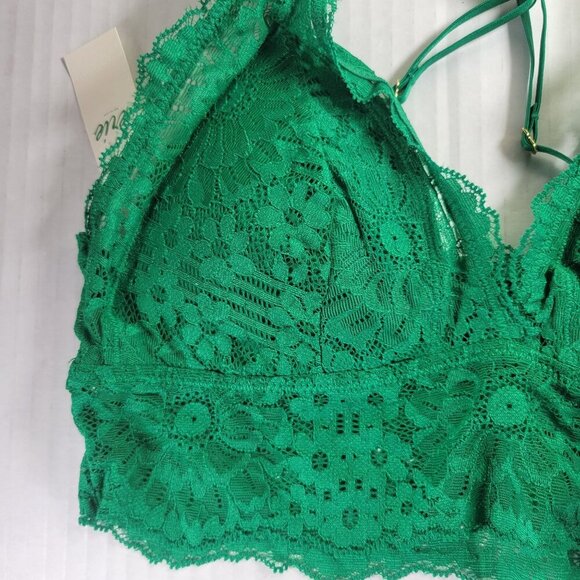 Aerie Lace Bralette & Smoothez Black Sheer Bralette Size S - Picture 4 of 16